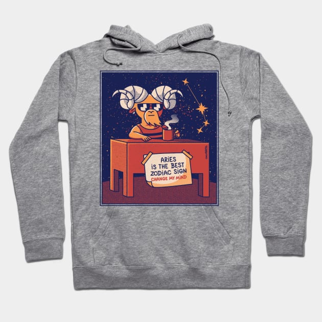 Aries The Best Meme Change My Mind Hoodie by Only Rams